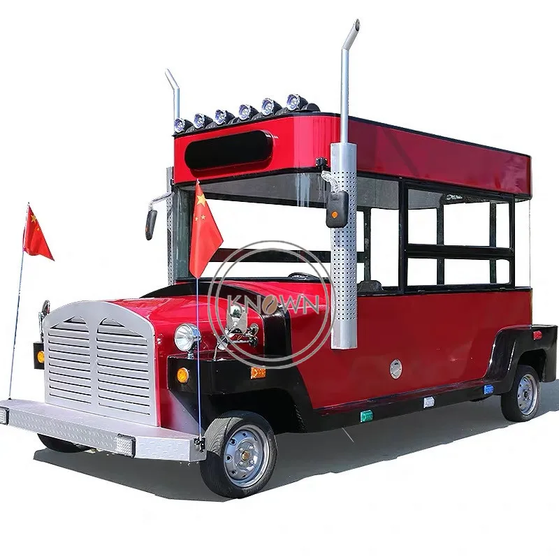 Электрический открытый грузовик для фаст фуда торговый трейлер мороженого киоск