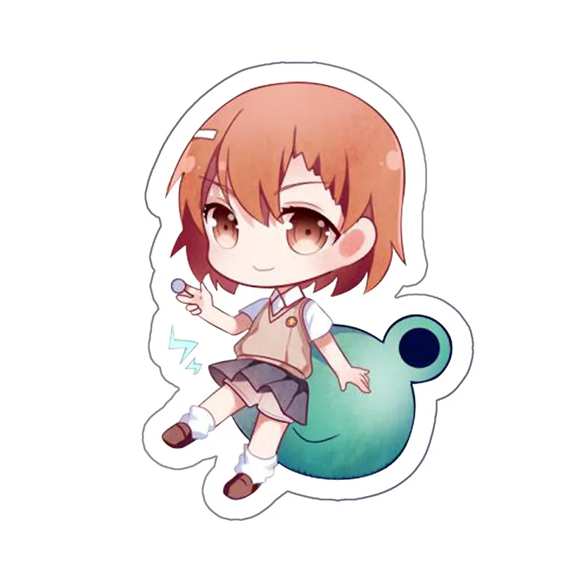 Аниме Toaru Kagaku no Railgun брелок Misaka Mikoto персонаж подвески акриловая коллекция ключей