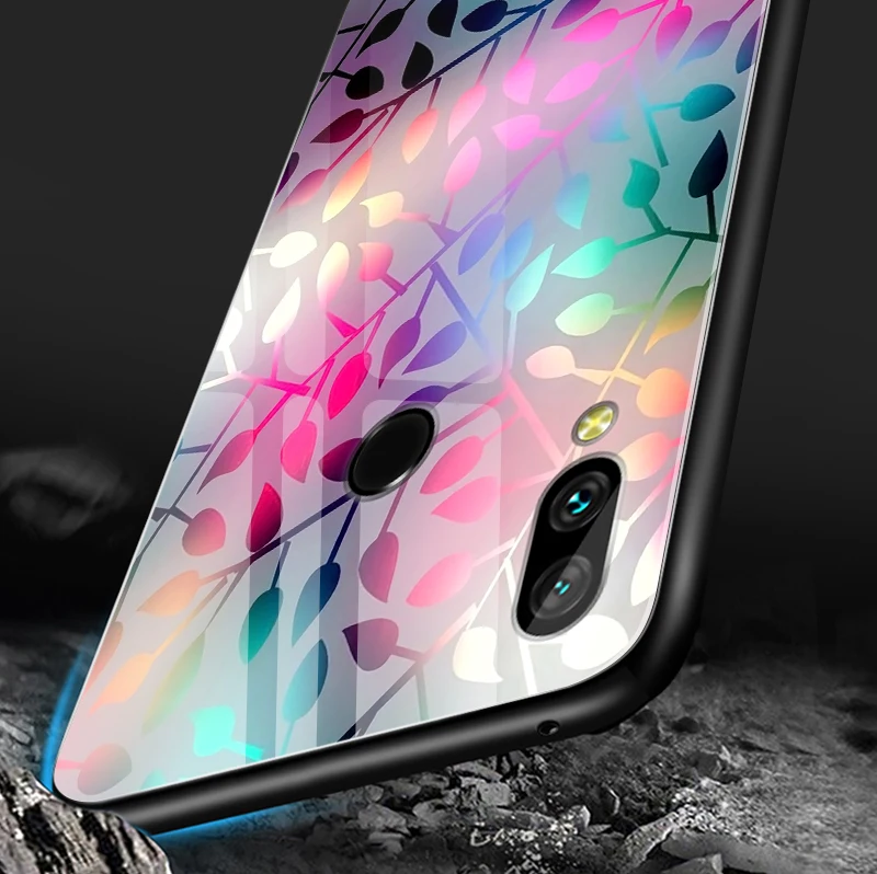 Чехол для телефона Huawei Honor 6X 7A 7C 7X 8A 8X 9Lite чехол из закаленного стекла Y6 Y9 2018 2019 Y7 Prime