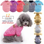 Свитер для собак, зимний, теплый, классический, шерстяной, для щенка, кота, чихуахуа, маленькие собаки