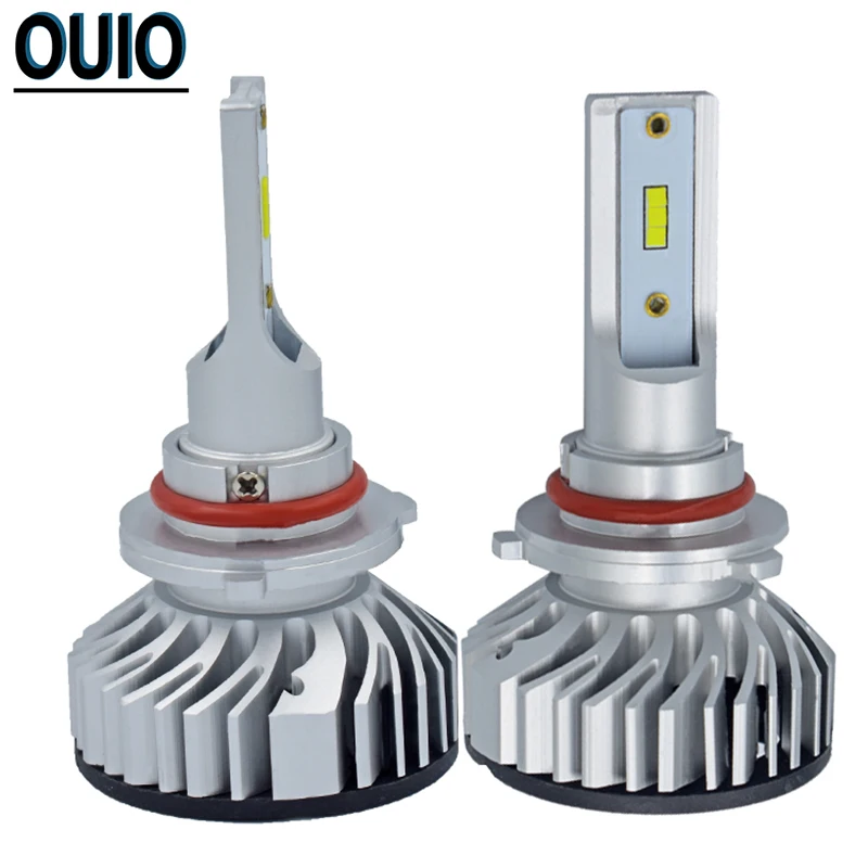 2 шт. H4 Led F2 со светодиодными кристаллами головной светильник лампы на 12В