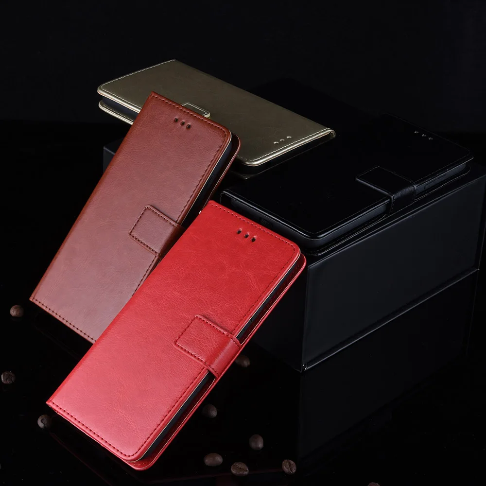 Solid Color Luxury Business Case for For BlackBerry Key2 Keyone Mercury PRIV Leather Card Holder Wallet Flip All Inclusive Cover | Мобильные