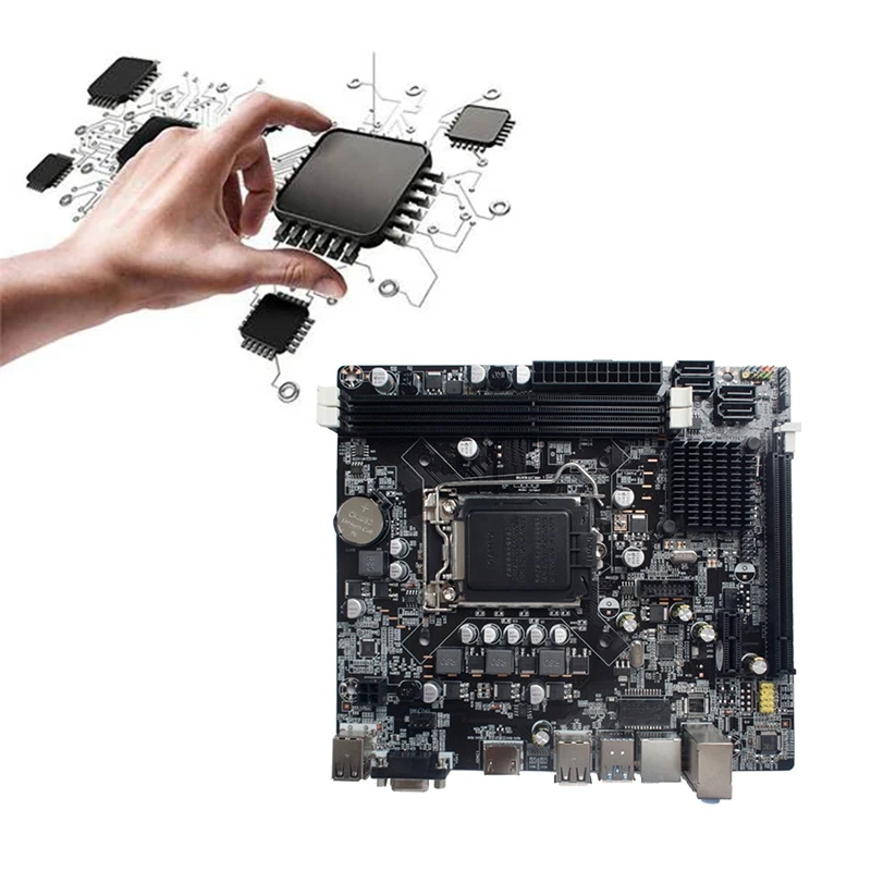 Материнская плата B75 для настольного компьютера LGA 1155 процессор интерфейс DDR3 USB3.0