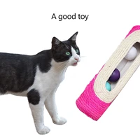 new cat scratch foot protection board climbing three ball cat tower with long roller pet toy sisal furniture protection cat tree