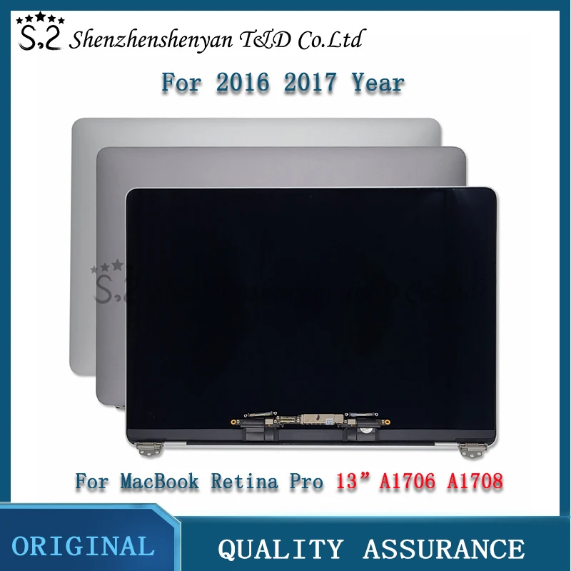 Новый ЖК-дисплей A1706 A1708 в сборе полный дисплей для Macbook Pro Retina 13 дюймов сменный