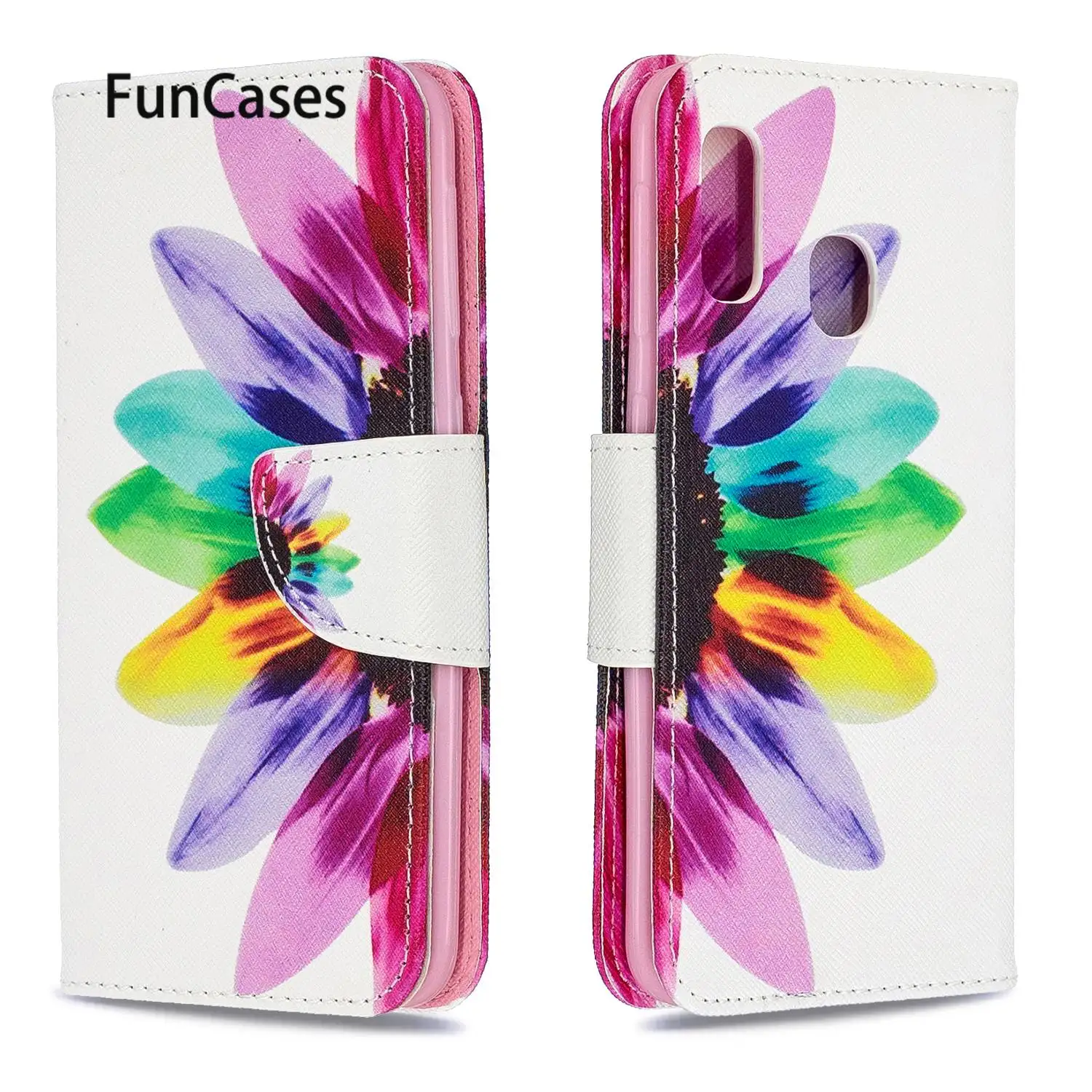 Чехлы для телефонов чехлы Samsung A20E Estojo Animal Flip Book Case Carcaso Galaxy case A10E мобильный телефон