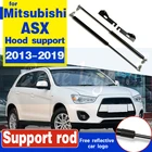 Для Mitsubishi ASX Outlander Sport 2013-2019 черная крышка двигателя опорный стержень гидравлический Опора капота опоры газовые пружины