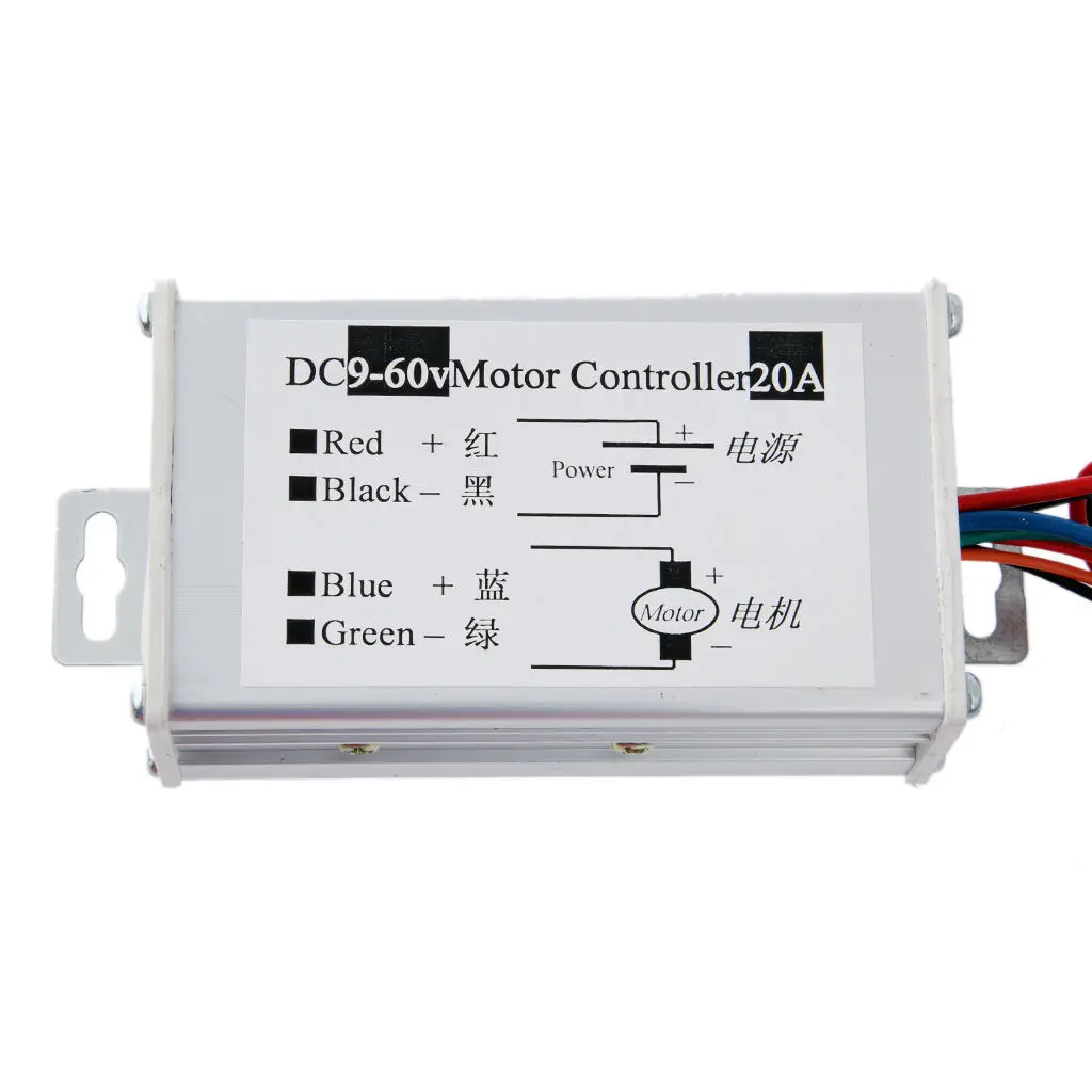 

DC SoftStart Reversible Motor Speed Control PWM Controller 12V 24V 36V 48V