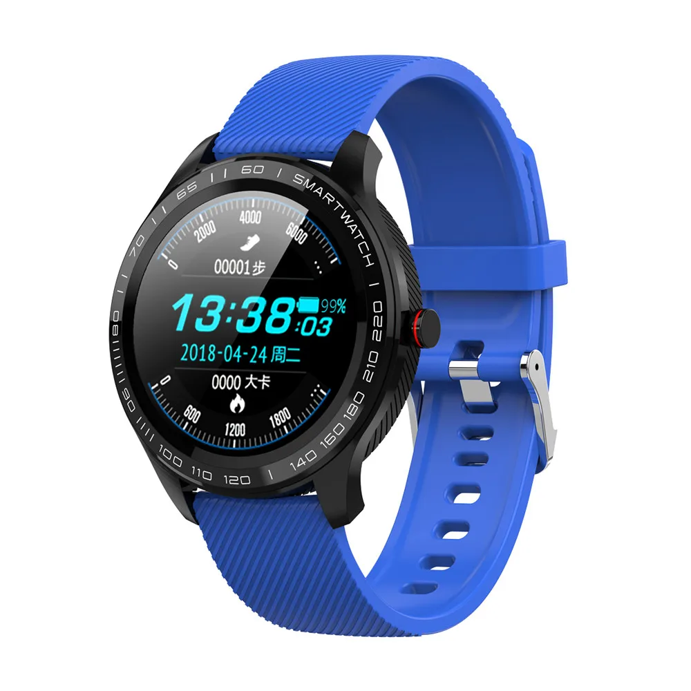 L9 Смарт часы ЭКГ сердечный ритм звонки напоминание полный сенсорный Smartwatch IP68 Водонепроницаемые часы для мужчин для Android IOS PK L7 GT2