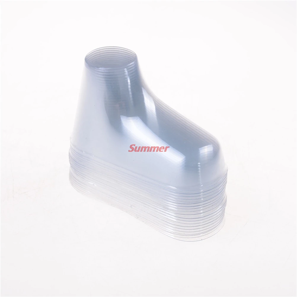 

20 шт./лот, новая Прозрачная форма для ног, Детская форма для мастики, пинетки, подарочная упаковка для обуви, 9 см