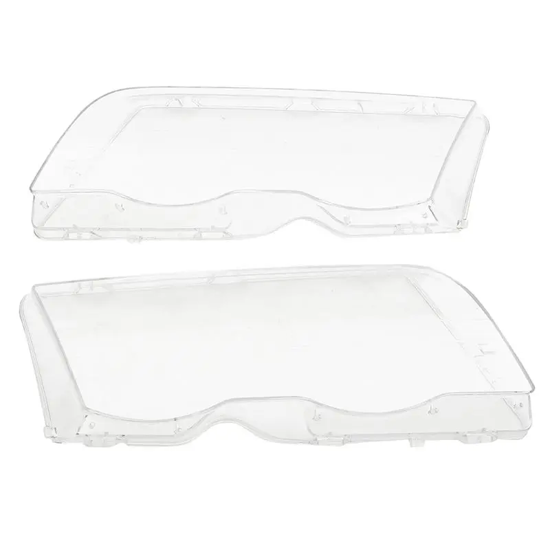 1 Pair Left &amp Right Headlight Lenses For BMW E46 3-Series 4DR Wagon/Sedan 99-01 | Автомобили и мотоциклы