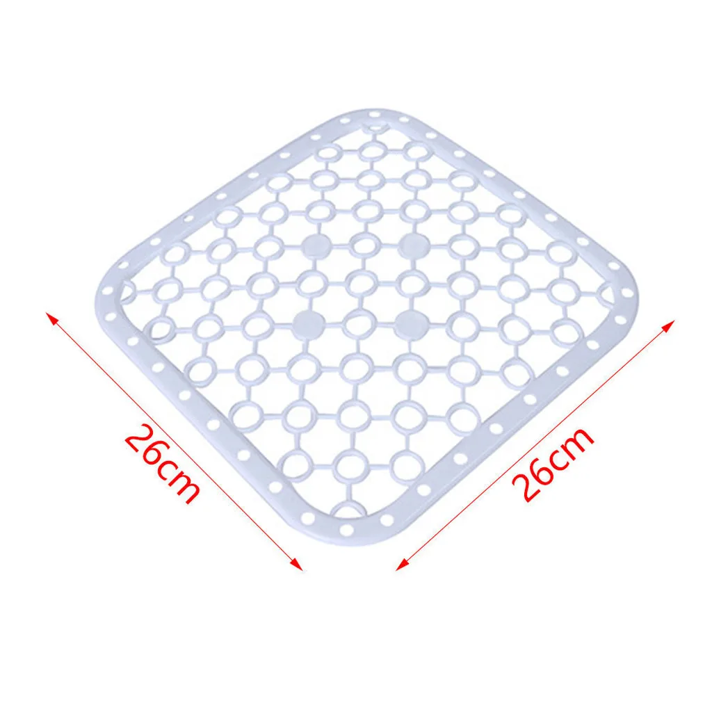 26X26cm Кухня силиконовая настольная салфетка овощи посуды сушилка над раковиной