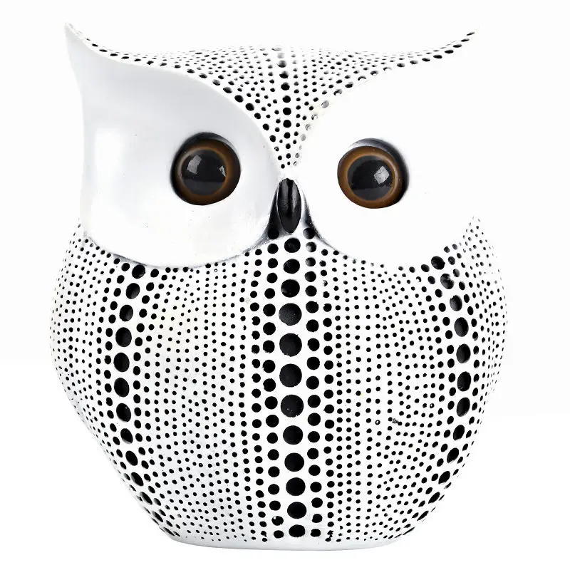 

Декоративные статуэтки совы, скульптуры, животные, для дома, современные статуэтки, для гостиной, украшения для интерьера, домашний декор, р...