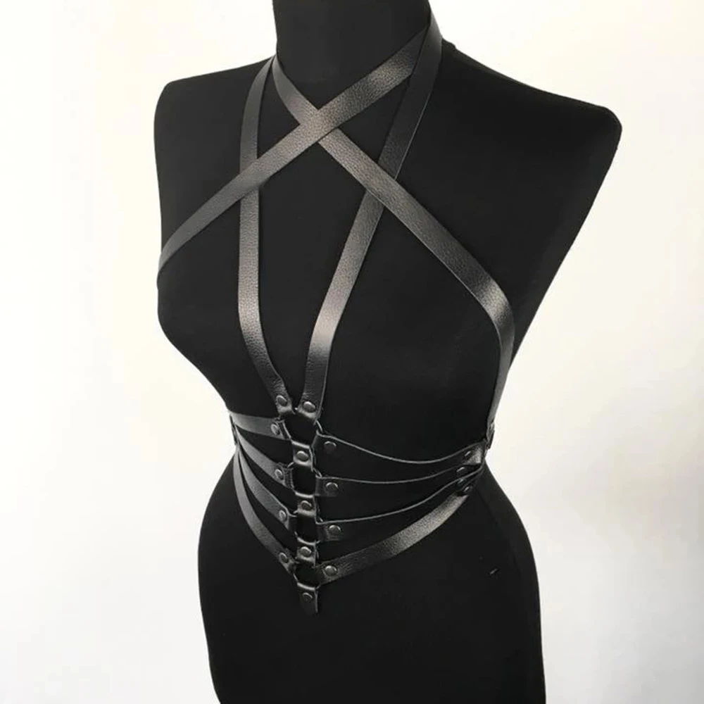 Сексуальный корсет нижнее белье пояс в стиле панк бондаж бюстгальтер тело фетиш