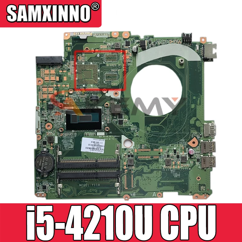 

767409-001 767409-501 767409-601 для струйного принтера HP PAVILION 17T-F000 17-F Материнская плата ноутбука DAY11AMB6E0 Y11A i5-4210U 100% рабочих