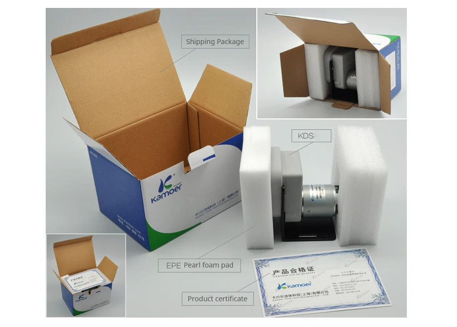 Kamoer KDS 12 V/24 V DC перистальтический водяной насос, используемый для химической дозирования жидкости передачи