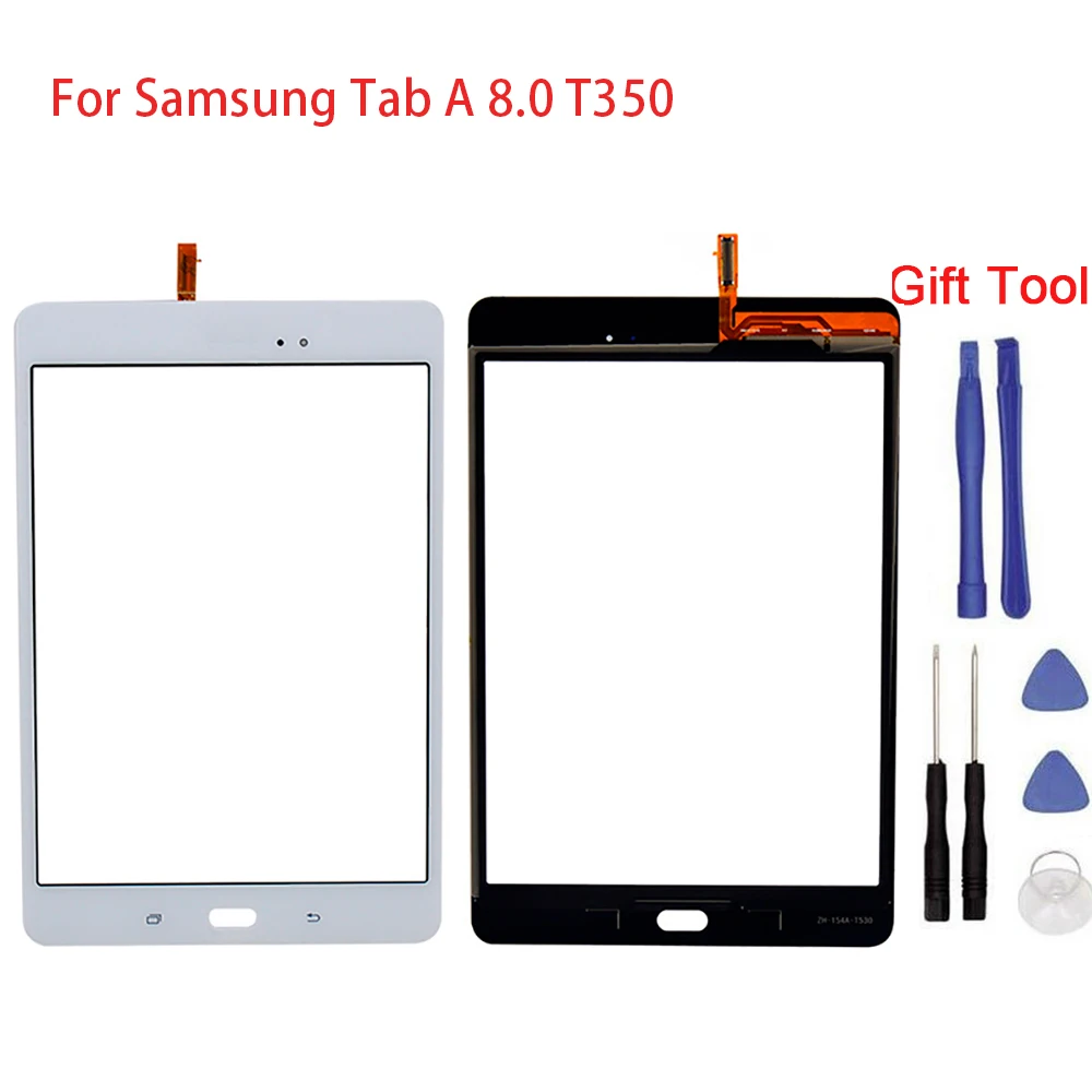 Для Samsung Galaxy Tab A 8 0 T350 T355 сенсорный экран дигитайзер Переднее стекло Сенсорная
