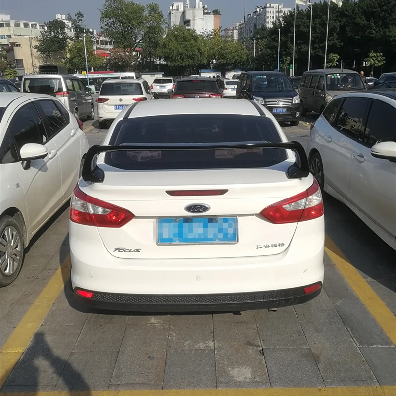 Спойлер для Ford Focus высокое качество ABS материал заднее крыло автомобиля
