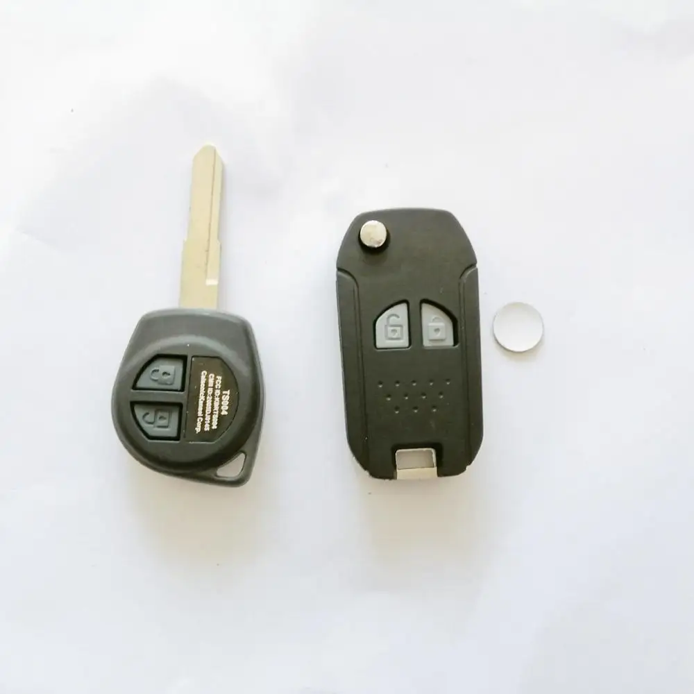 Складной чехол для автомобильного ключа с логотипом 2 BTN модифицированный