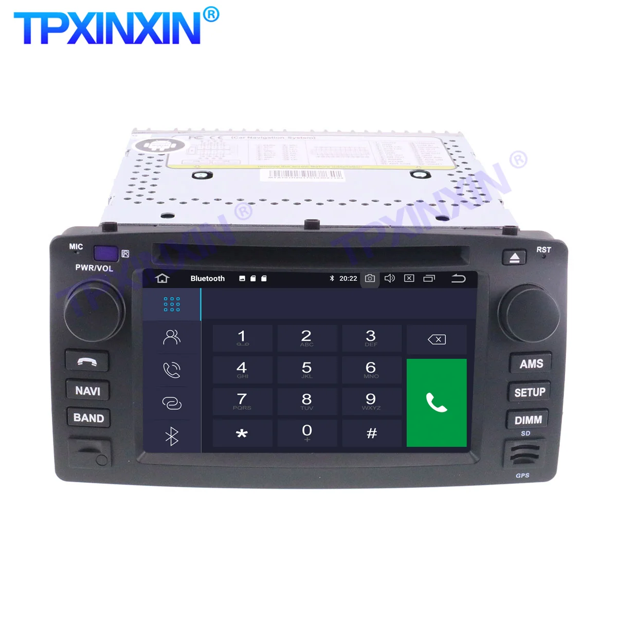 Автомобильный мультимедийный плеер PX6 для Toyota corolla 2001-2006 Android 10 0 4 + 64 ГБ IPS Carplay