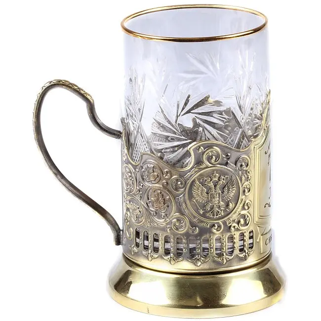 Рисунок 3 - Подстаканник «С юбилеем 60 лет» со стаканом