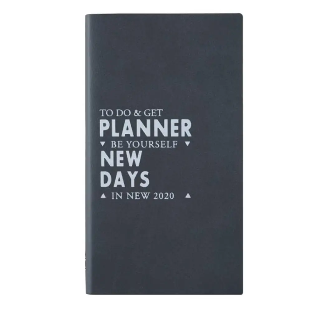 Еженедельник книга еженедельник ежедневник записные книжки Bullet Journal Sketchbook для студентов Дневник Школьные принадлежности - Цвет: Black