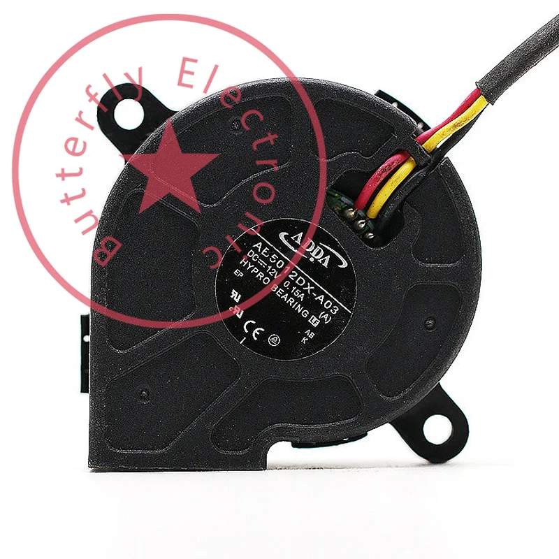 

Совершенно новый AB5012DX-A03 DC 12V 0.15A 5025 5cm 50*50*25mm охлаждающий вентилятор охлаждения