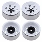 4 шт., металлические колеса 1,9 дюйма для бисероплетения 12 мм, шестигранные втулки для 110 RC Гусеничный Traxxas TRX4 осевой SCX10 TAMIYA CC01 RC4WD D90 D110