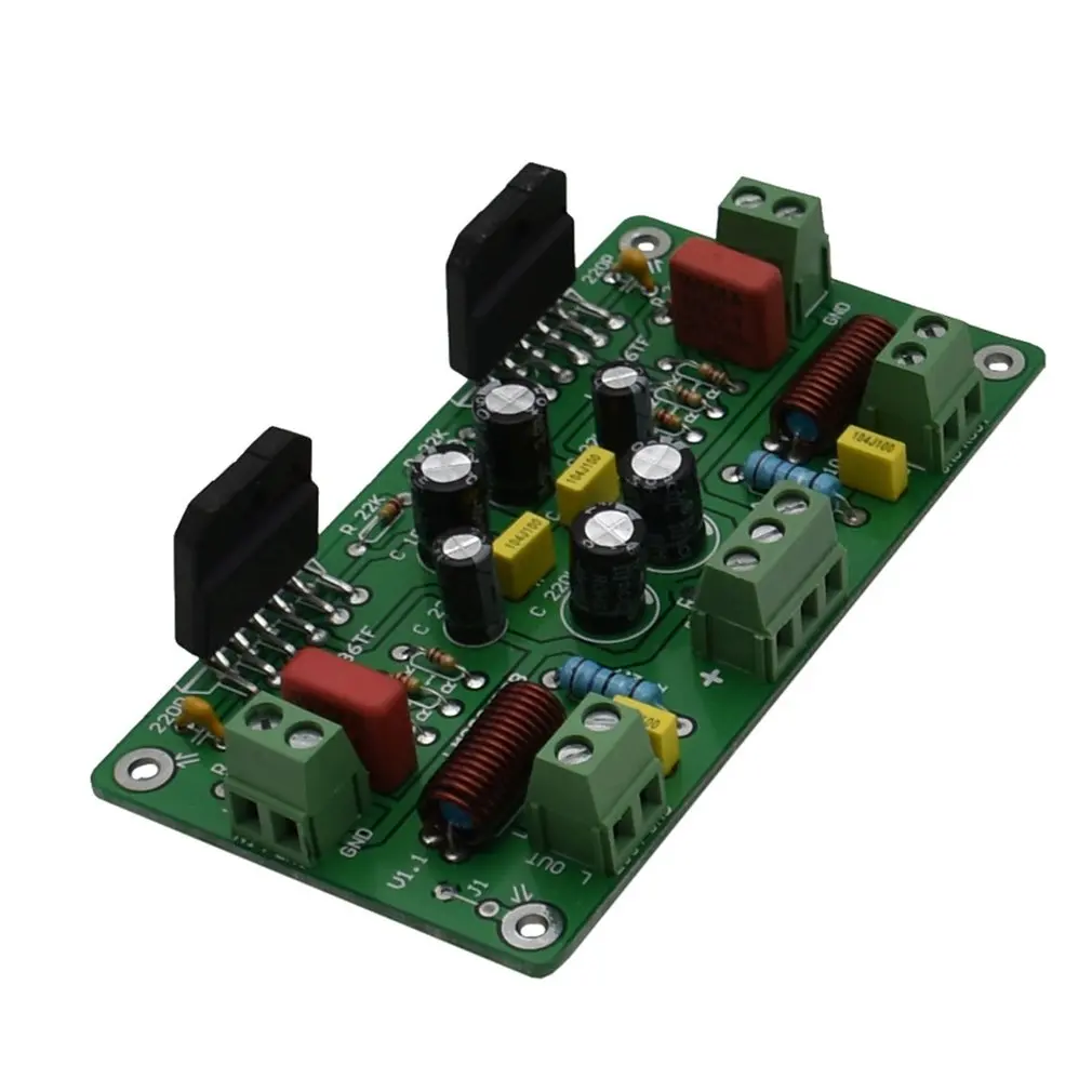 3886 Hi-Fi Dual TF стерео усилитель Собранный AMP доска 68 Вт модуль усилителя мощности