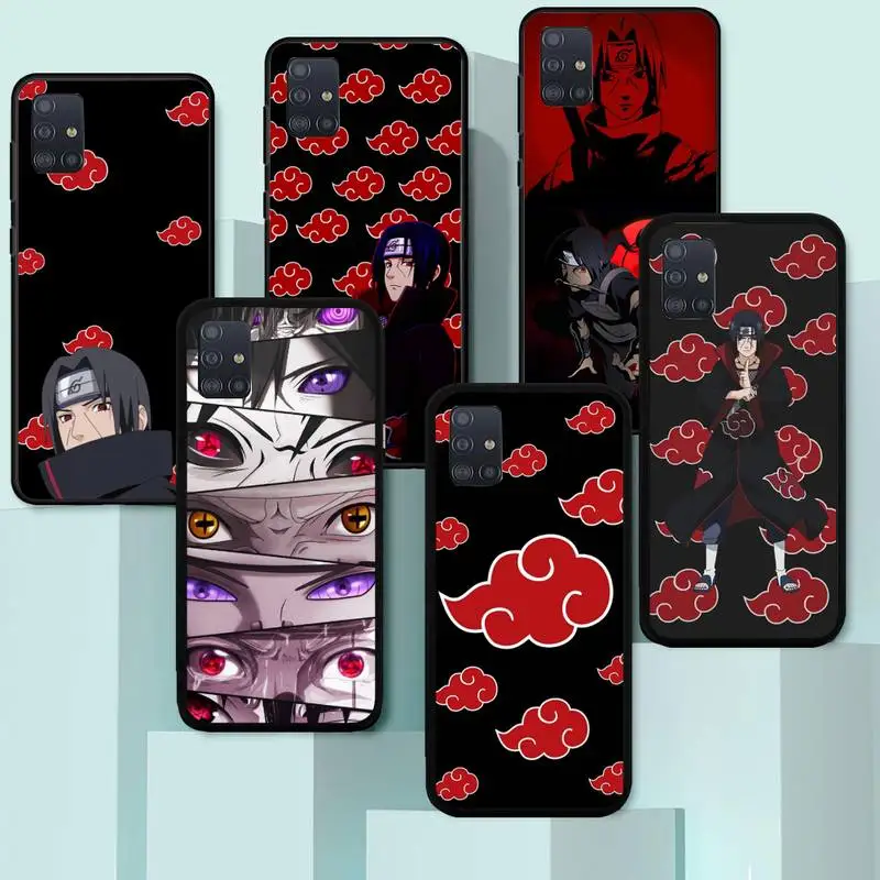

Anime N-Naruto Akatsuki Kakashi Itachi Phone Case For Huawei Y9 Y8 Y7 Nova7 Nova6 Nova5 4G 5G Pro SE 2018 2019 Soft Funda Cover