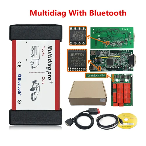 Multidiag BT OBD2 Multidiag Pro+ с OBDII Bluetooth двойная плата Pro Plus Bluetooth 2016R1,1 бесплатно Keygen 9421A полный автомобиль/Грузовик Кабели - Цвет: Multidiag BT