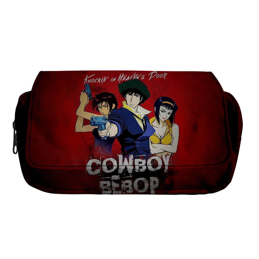 

Kawaii Cowboy Bebop 3D Merch School Large Clutch bag, Suitable For girls, boys, teenager, Cute Double Kawaii bag, Street Fashion