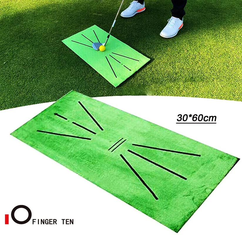 30x60 cm Impact Golf Training Mat for Swing Detection Batting Backyard Practice Hitting Mats Indoor Equipment Dropshipping