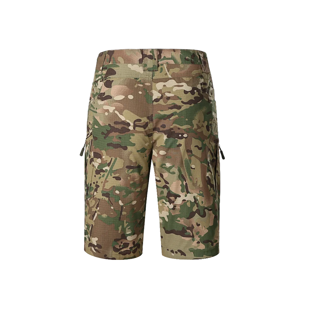 Шорты-карго мужские камуфляжные в стиле милитари тактические Короткие штаны для