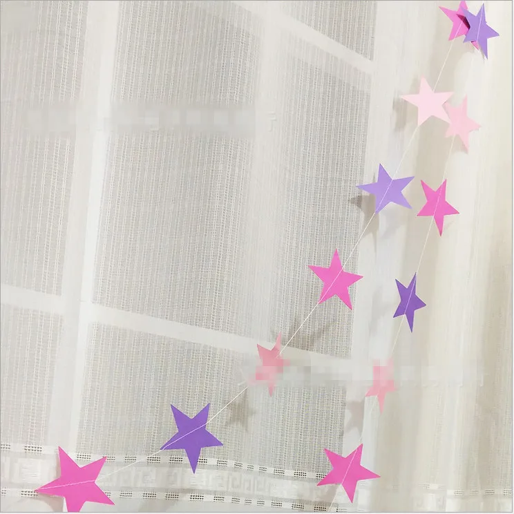 4 м креативный жемчужный картона звезды украшения аксессуары для свадебные