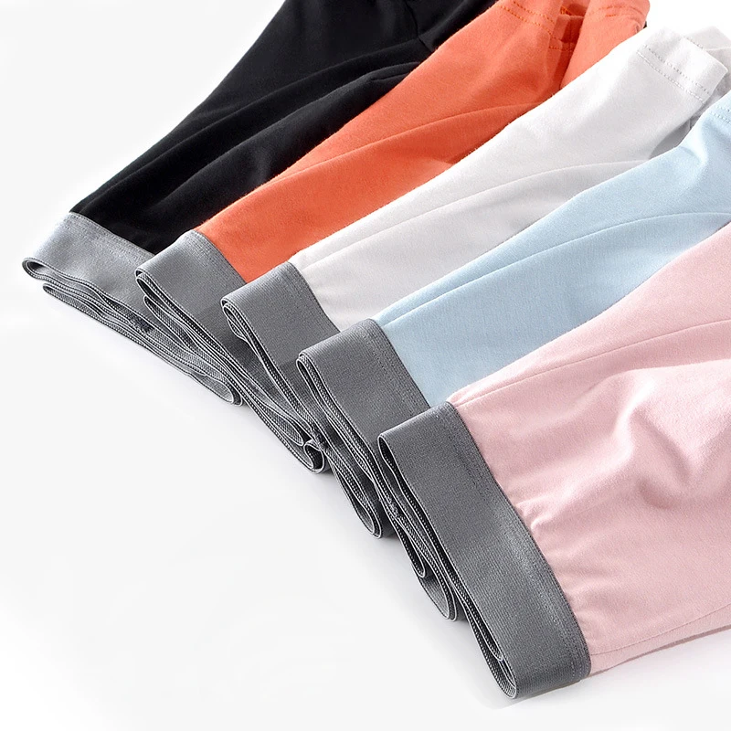 

5 Pcs Male Panties Cotton Seamless Mens Underwear Men Boxers Breathable Man Boxer Solid Underpants Comfortable Shorts Cueca