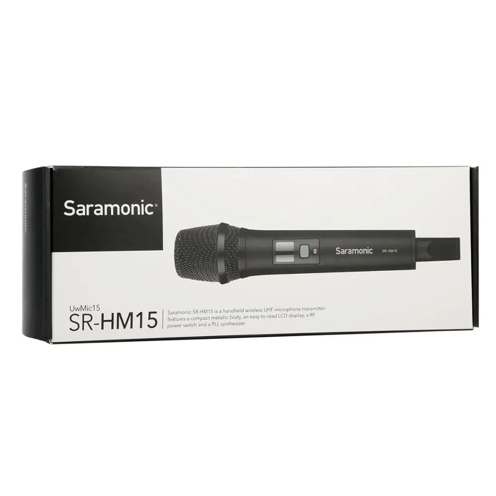 

Saramonic SR-HM15 16-Channel VHF Wireless Handheld Microphone with Integrated Transmitter for the UWMIC15 Wireless System