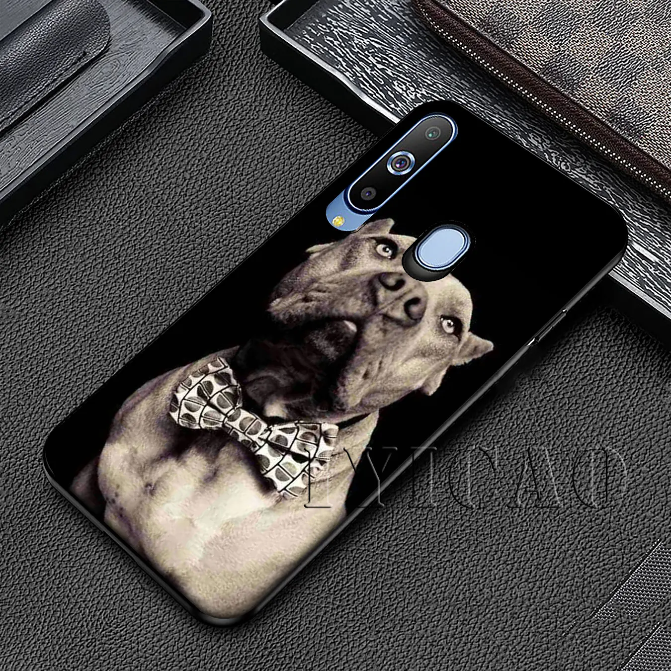 IYICAO Pit Bull прекрасная комнатная собачка Pitbull черный мягкий силиконовый чехол для