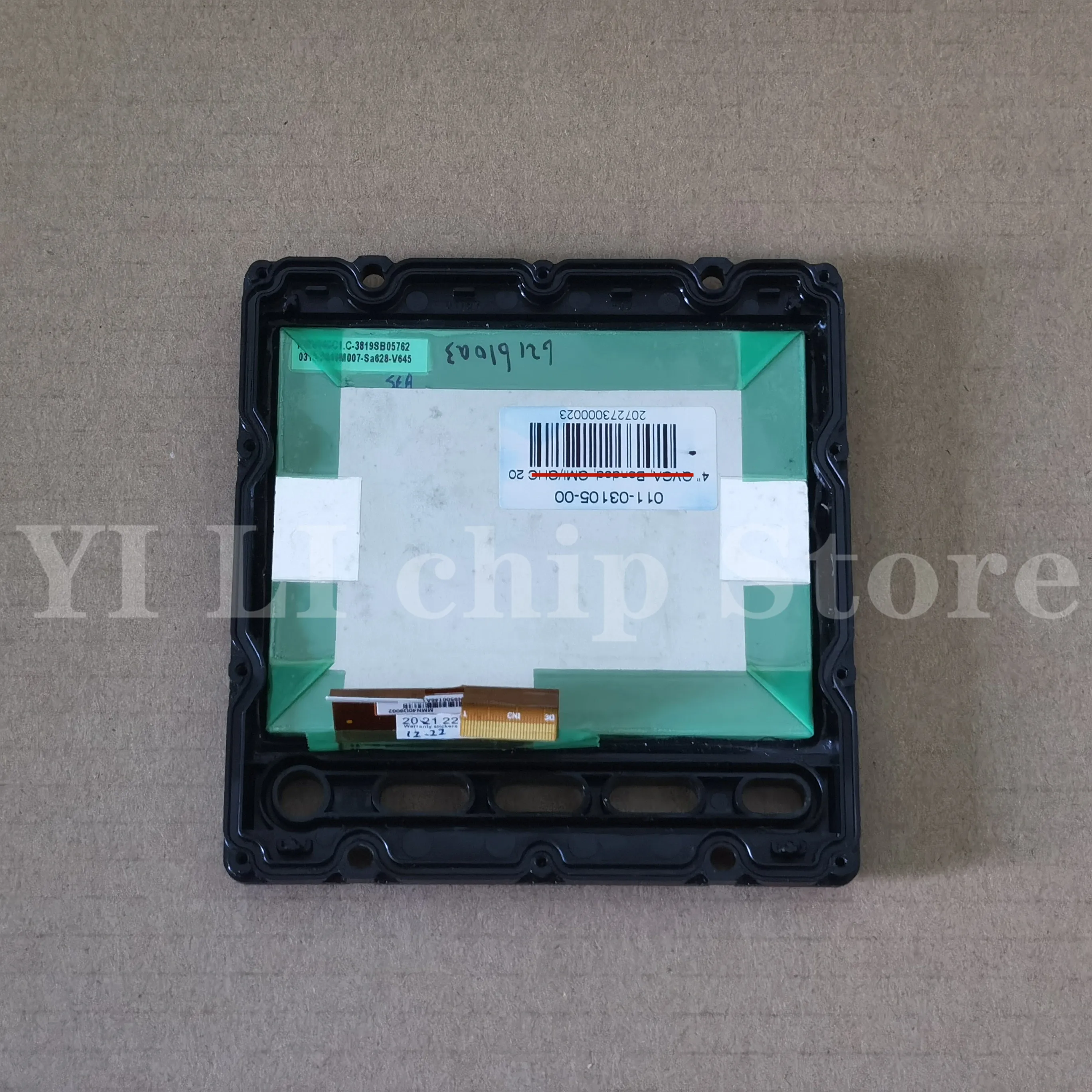 

100% test Original 4 inch PD040QX2(LF)-00 PD040QX2(LF)-61 for GARMIN 011-03105-00 Sonar Fish Finder with Front Frame Assembly