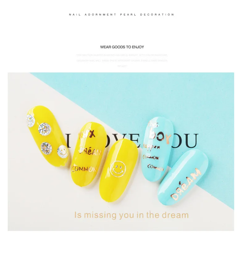 Золотые 3D наклейки для ногтей полоски линий геометрическое сердце самоклеящиеся