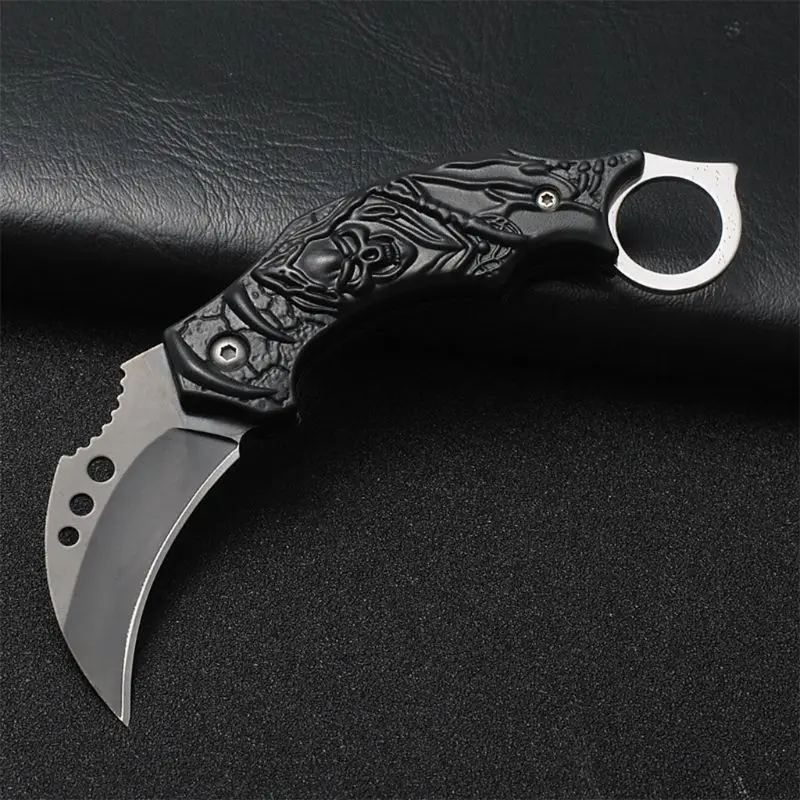 Складной нож для кемпинга на открытом воздухе портативные боевые ручные