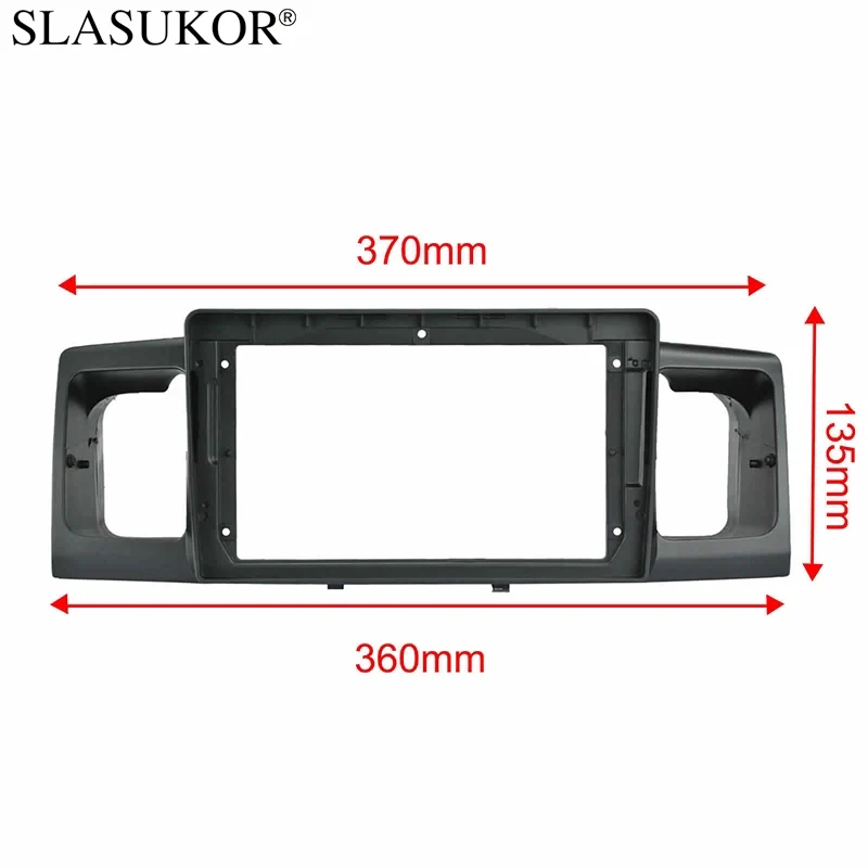9 дюймов для Toyota Corolla E120 BYD F3 2013-19 комплект панелей радиоприемника установочная