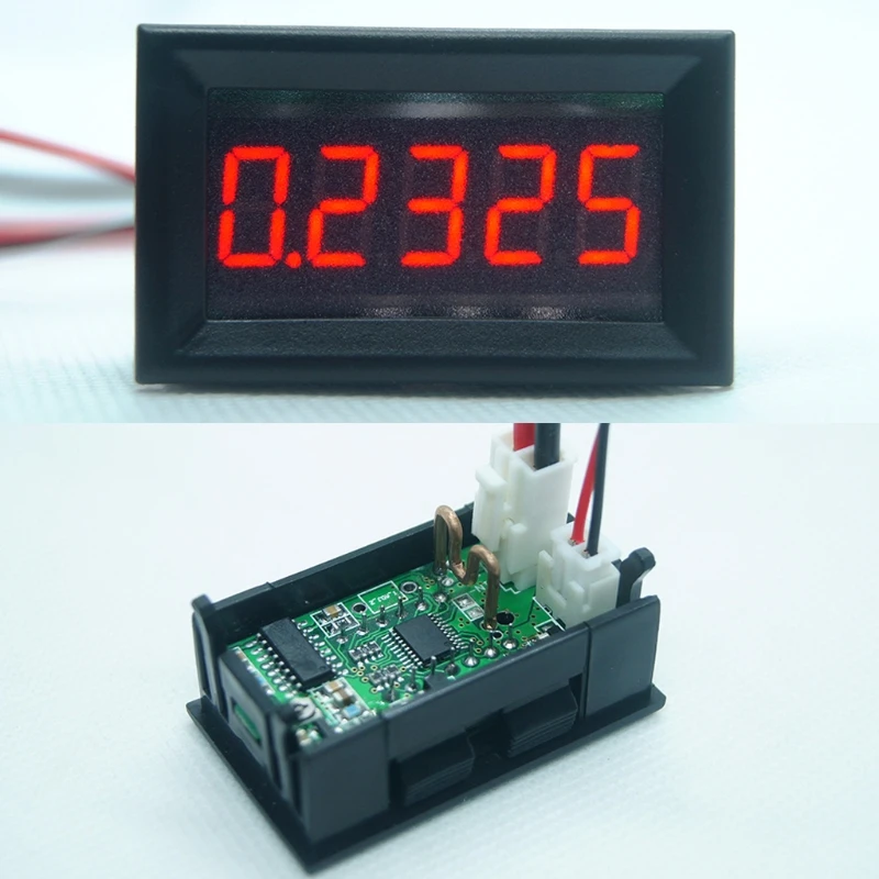 

0.36" 5 Digits 0-3.0000A DC Ammeter Digital Current Panel Meter Built-in Shunt