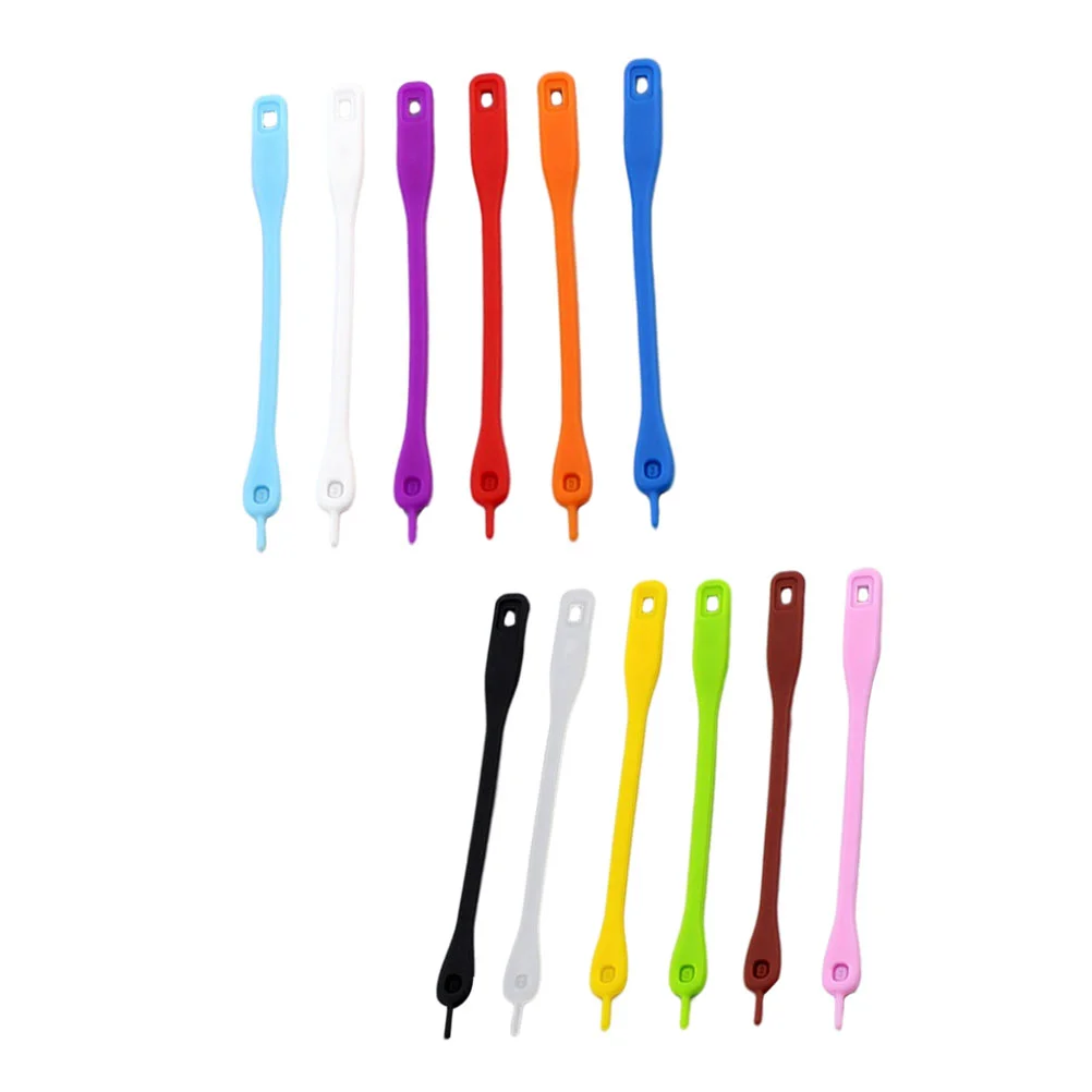 Метки 12 шт. для чашек стеклянные силиконовые маркеры товары вечерние (разные