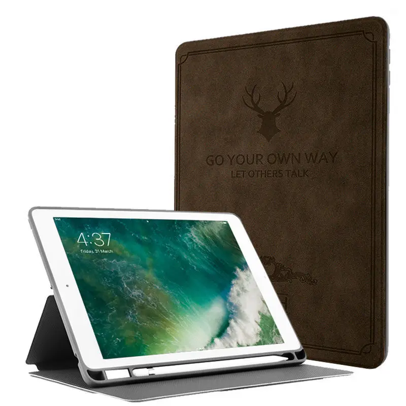 Чехол для iPad Pro 12 9 2017 (с ключом дома) 2015 с держателем карандашей Магнитный чехол ipad