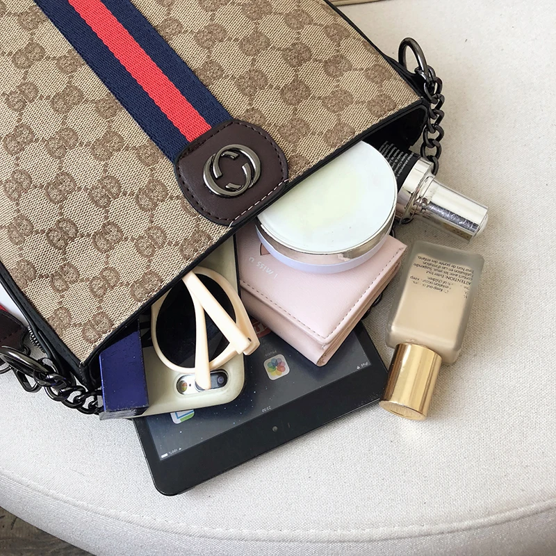 Женские роскошные дизайнерские сумочки сумки с двойными ремешками маленькие на