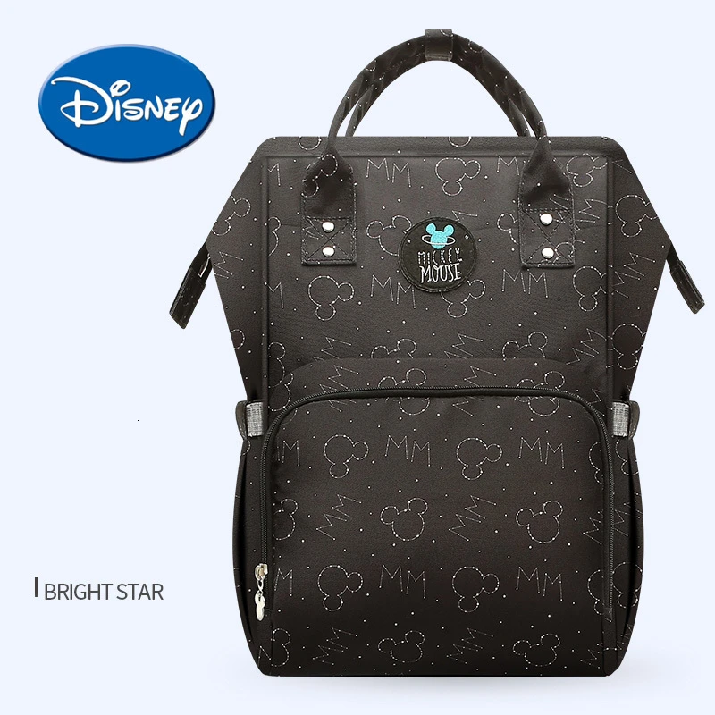 20103026 Сумка для подгузников disney, сумка для подгузников для мам, сумка для подгузников для мам, большая емкость, сумка для ухода за ребенком, сумка для кормления, модный рюкзак для путешествий для мам, Одежда для младенцев - Цвет: 20103026