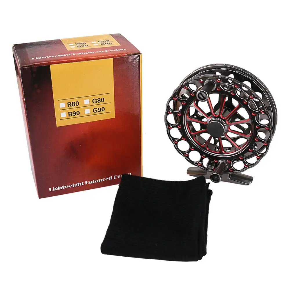 

Fly Fishing Reels 2BB Ball Bearing 1:1 Speed Metal Former Rafting Fishing Reel Ice Wheel Tackle