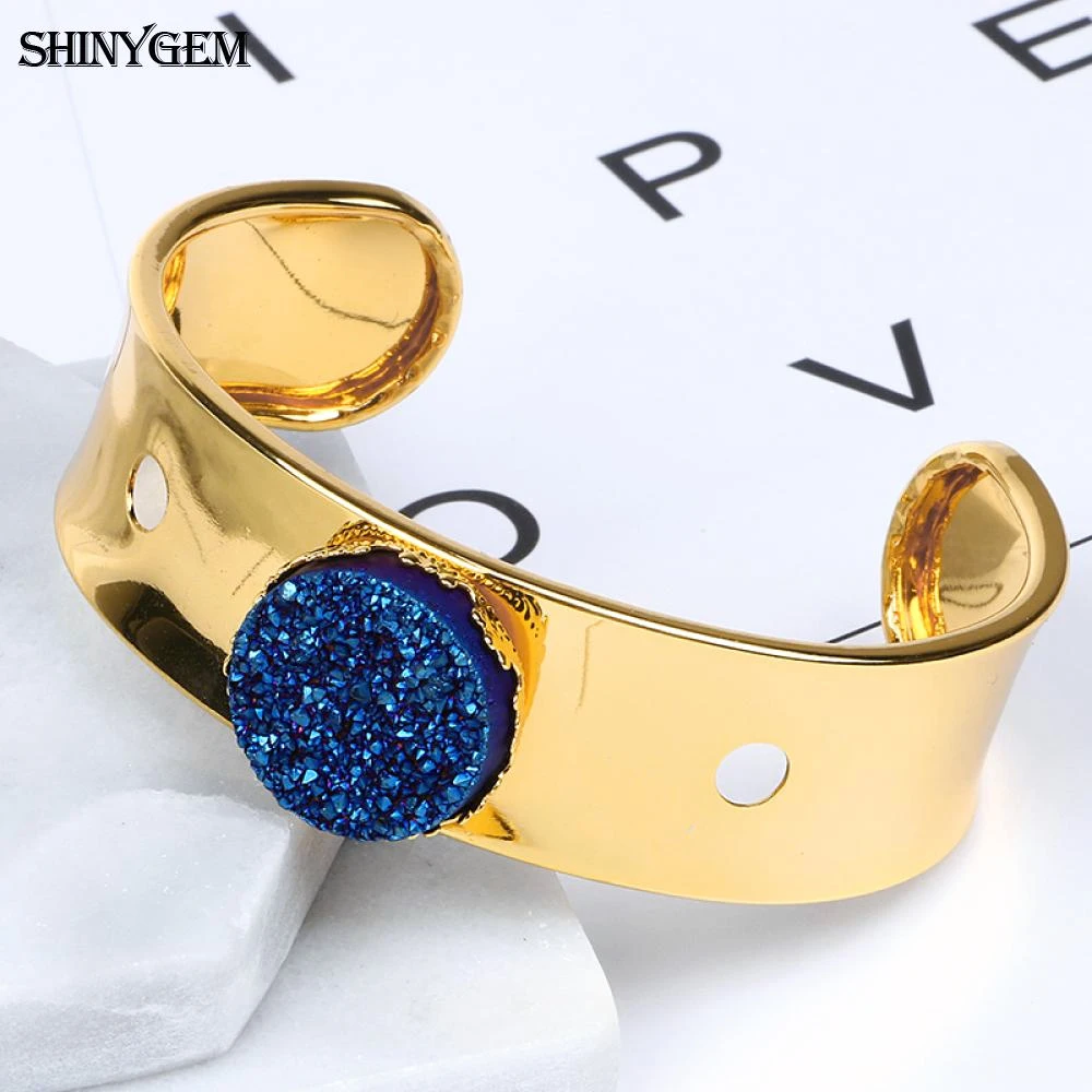 Женский браслет с натуральными камнями винтажный свадебный драгоценными и 24