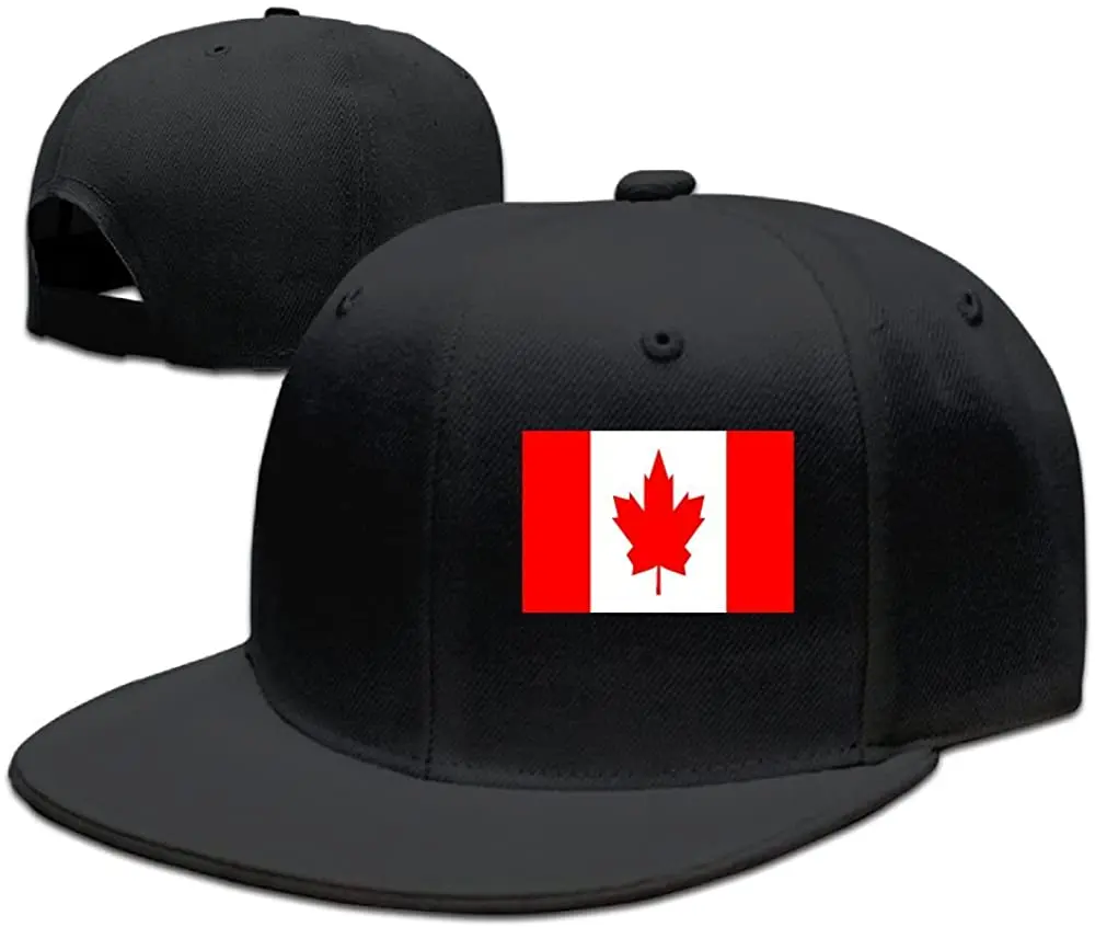 

Canada Flag Baseball Caps Grid Hat Adjustable Trucker Cap Bandanas